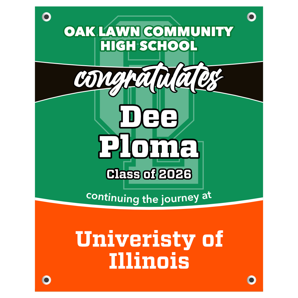 OLCHS Graduation Banner - 24